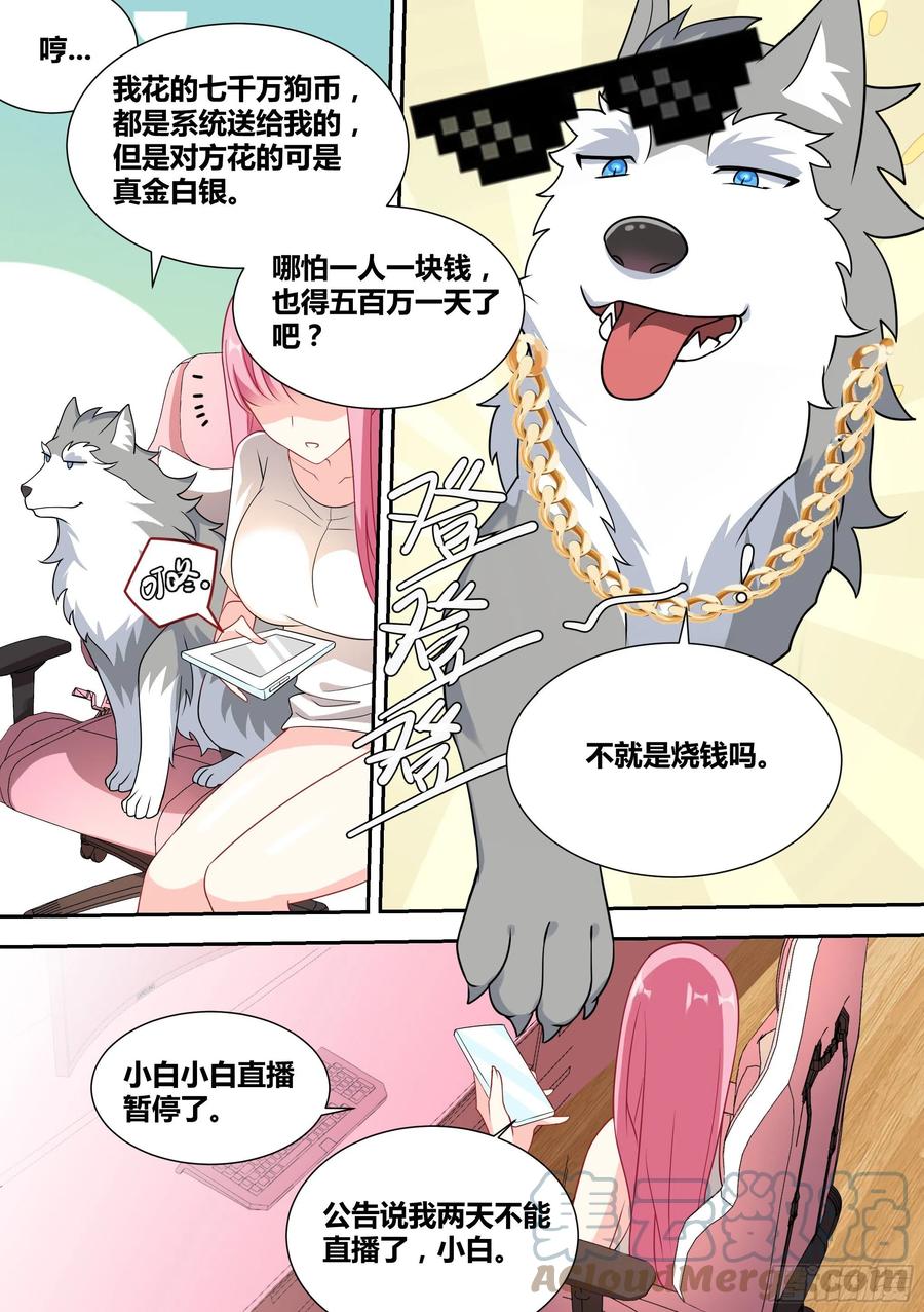 《直播：女神家的哈士奇天秀》52-牛牛黑炭 第6页