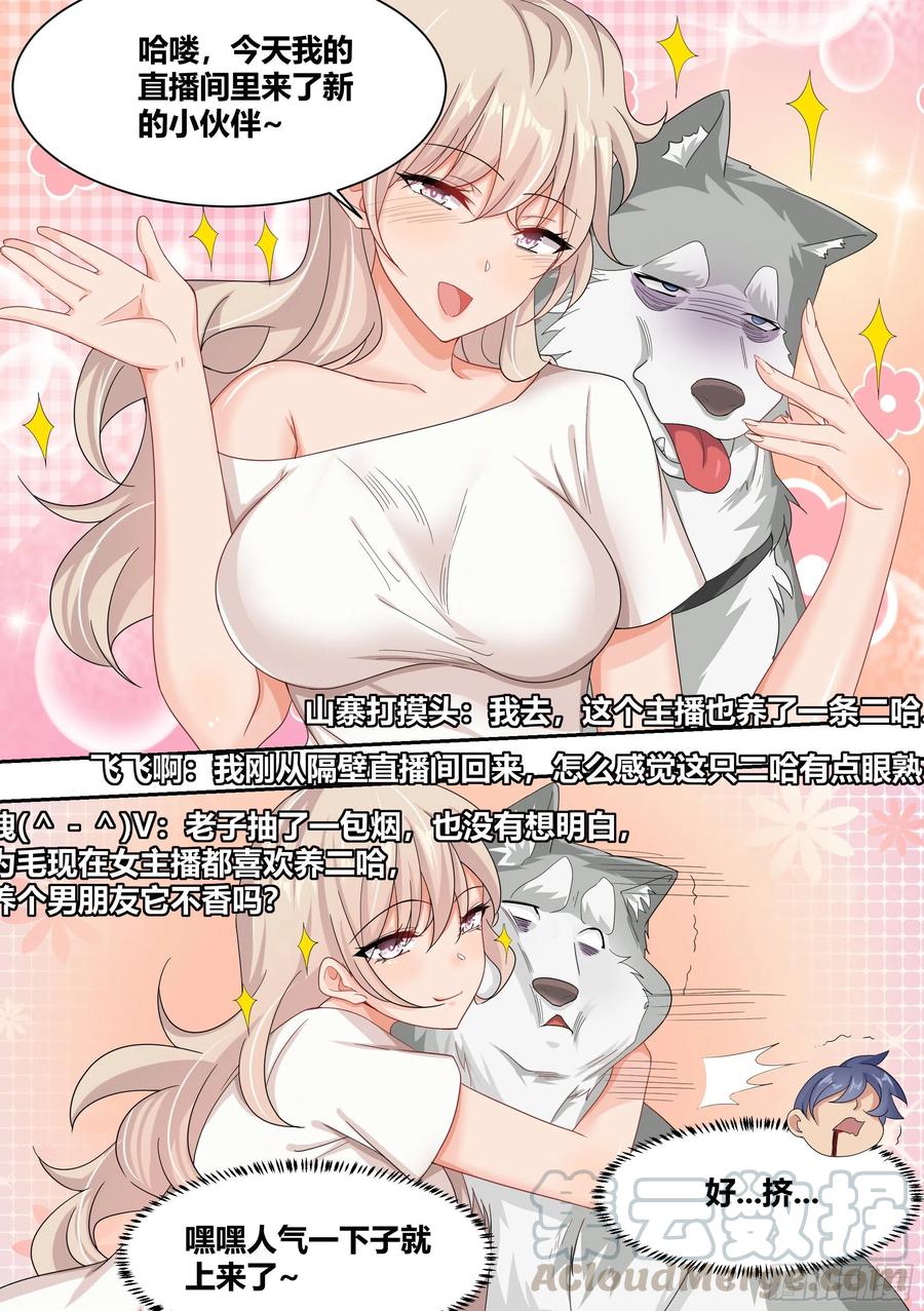 《直播：女神家的哈士奇天秀》8-被女人争抢的狗皇 第9页
