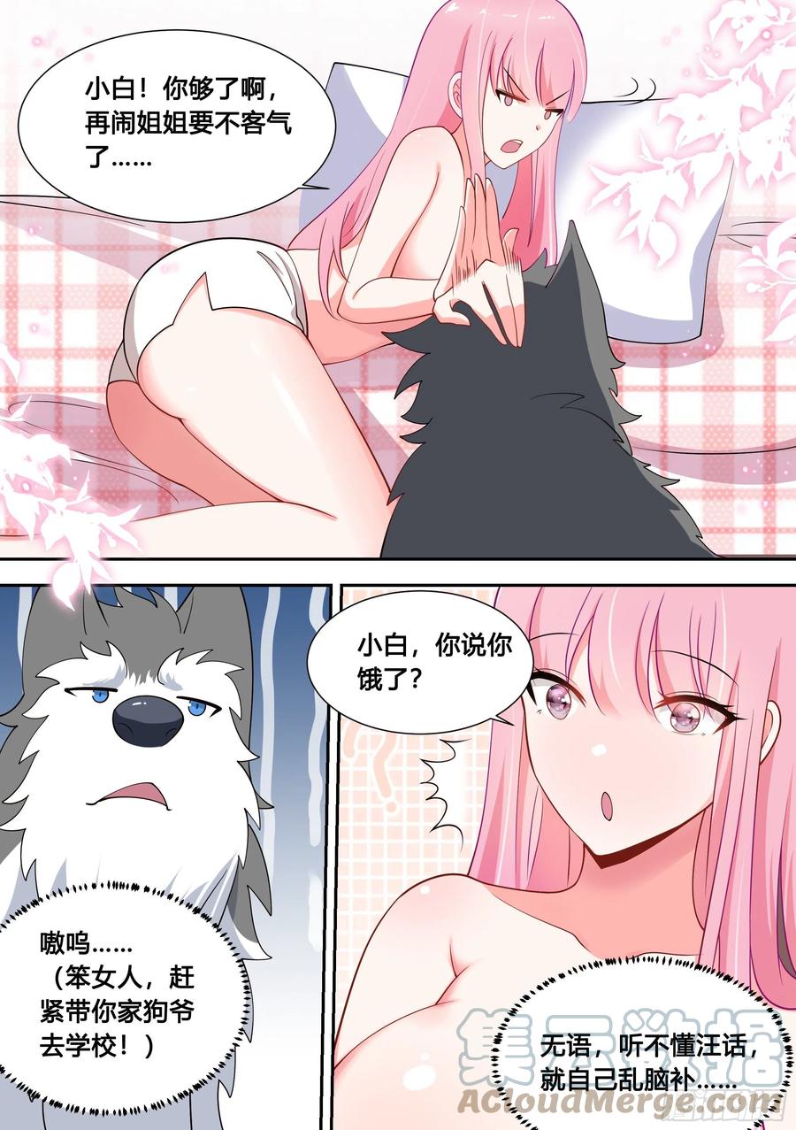 《直播：女神家的哈士奇天秀》90-素颜女神 第11页