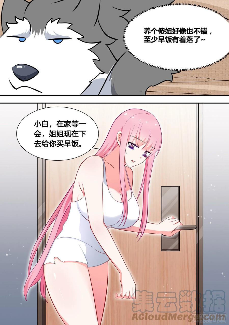 《直播：女神家的哈士奇天秀》90-素颜女神 第13页