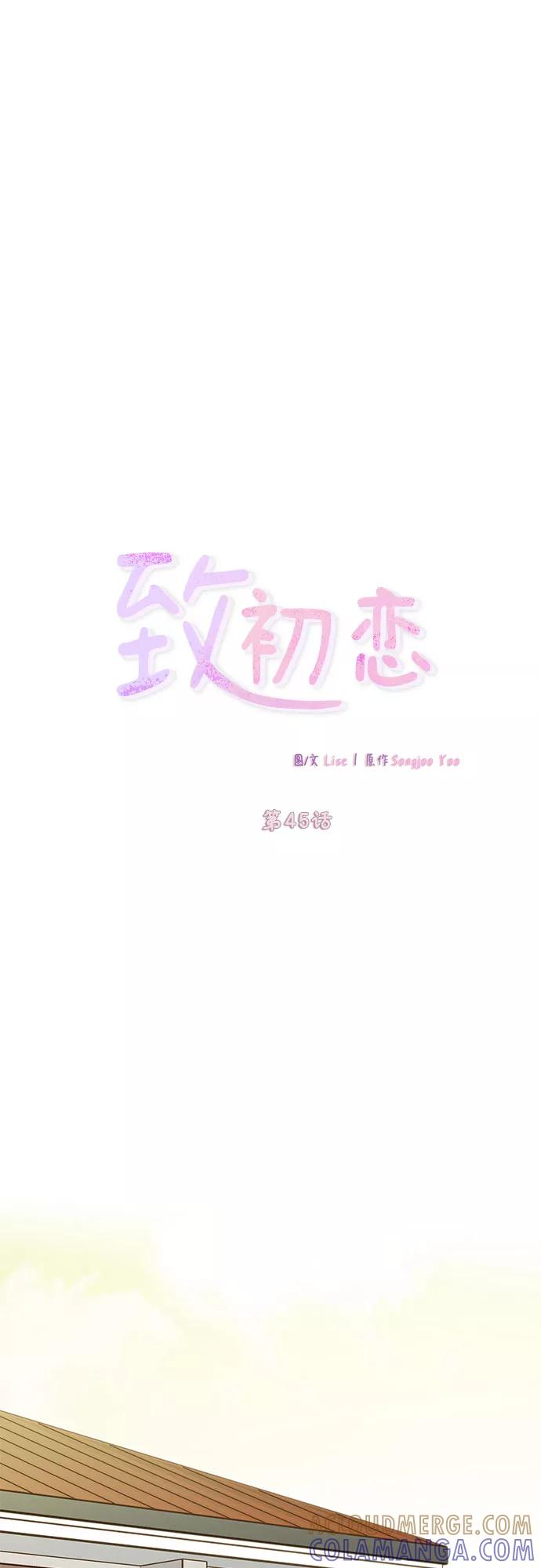 《致初恋》第45话 第13页