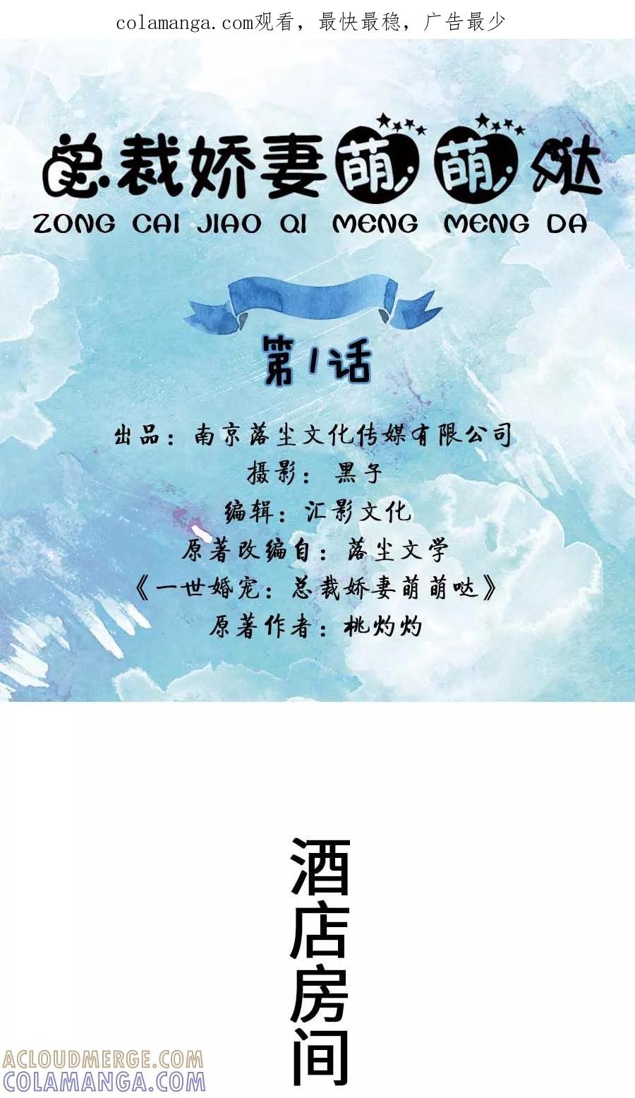 《总裁娇妻萌萌哒》第1话 第1页