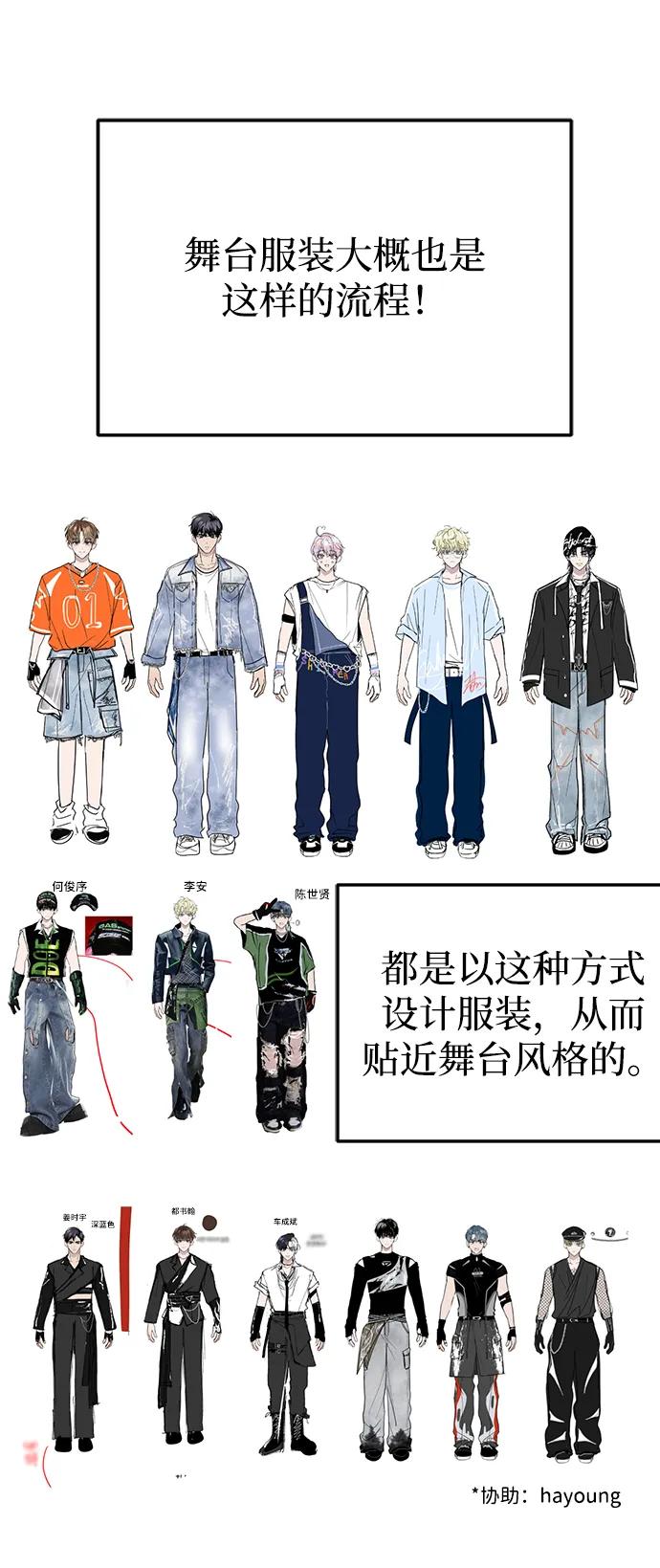 成为顶流男团的忙内 【免费】第1季 后记 第18页