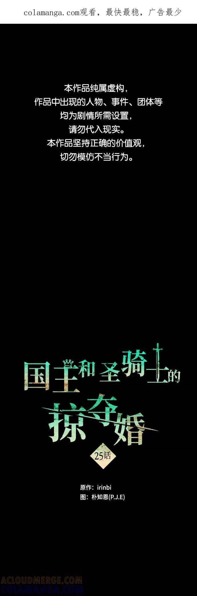 《国王和圣骑士的掠夺婚》第25话 第1页