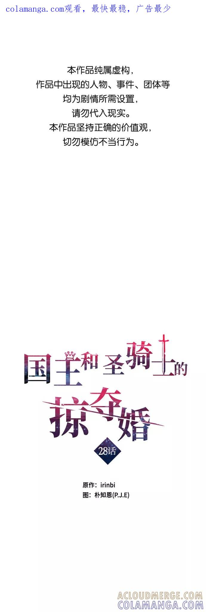 《国王和圣骑士的掠夺婚》第28话 第1页