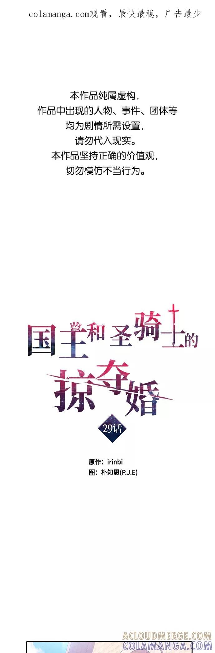 《国王和圣骑士的掠夺婚》第29话 第1页